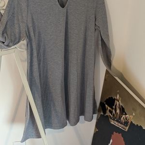 Long sleeve t-shirt dress